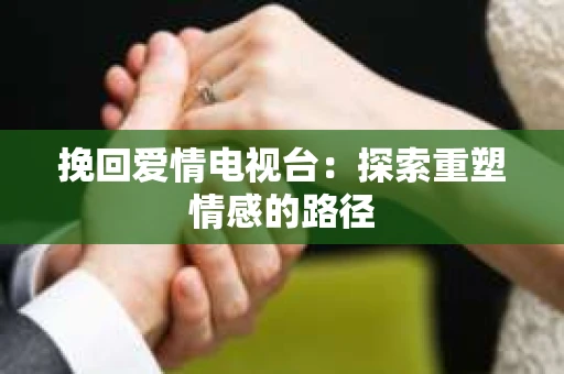 挽回爱情电视台：探索重塑情感的路径