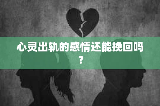 心灵出轨的感情还能挽回吗？