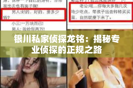 银川私家侦探龙铭：揭秘专业侦探的正规之路