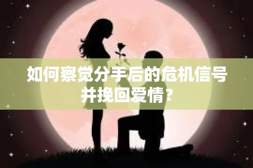 如何察觉分手后的危机信号并挽回爱情? 如何察觉分手后的危机信号并挽回爱情?