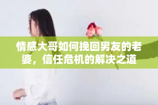 情感大哥如何挽回男友的老婆，信任危机的解决之道