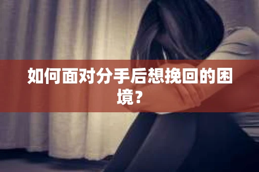 如何面对分手后想挽回的困境？