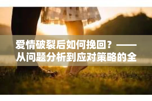 爱情破裂后如何挽回？——从问题分析到应对策略的全面指南